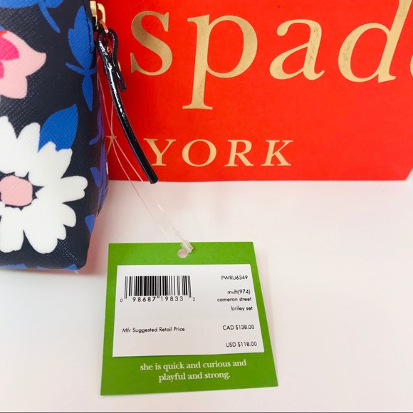 Kate spade Cameron Street Briley set floral NWT - Picture 6 of 8